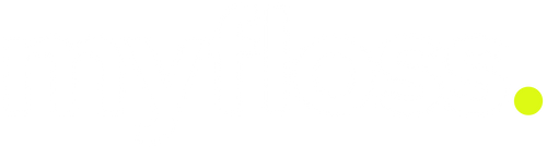 a black and white logo